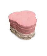 Clover shaped ottoman